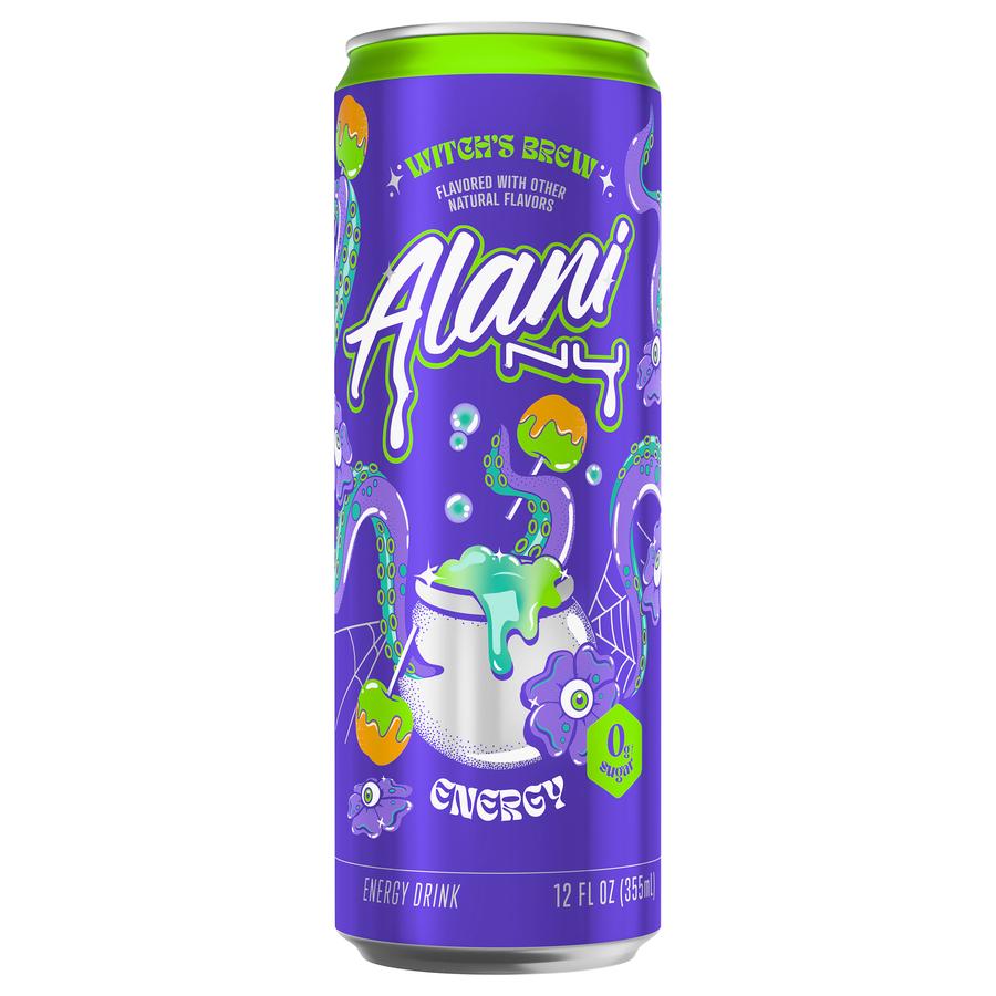 Alani Nu Energy Drink Witch's Brew 12 oz Can