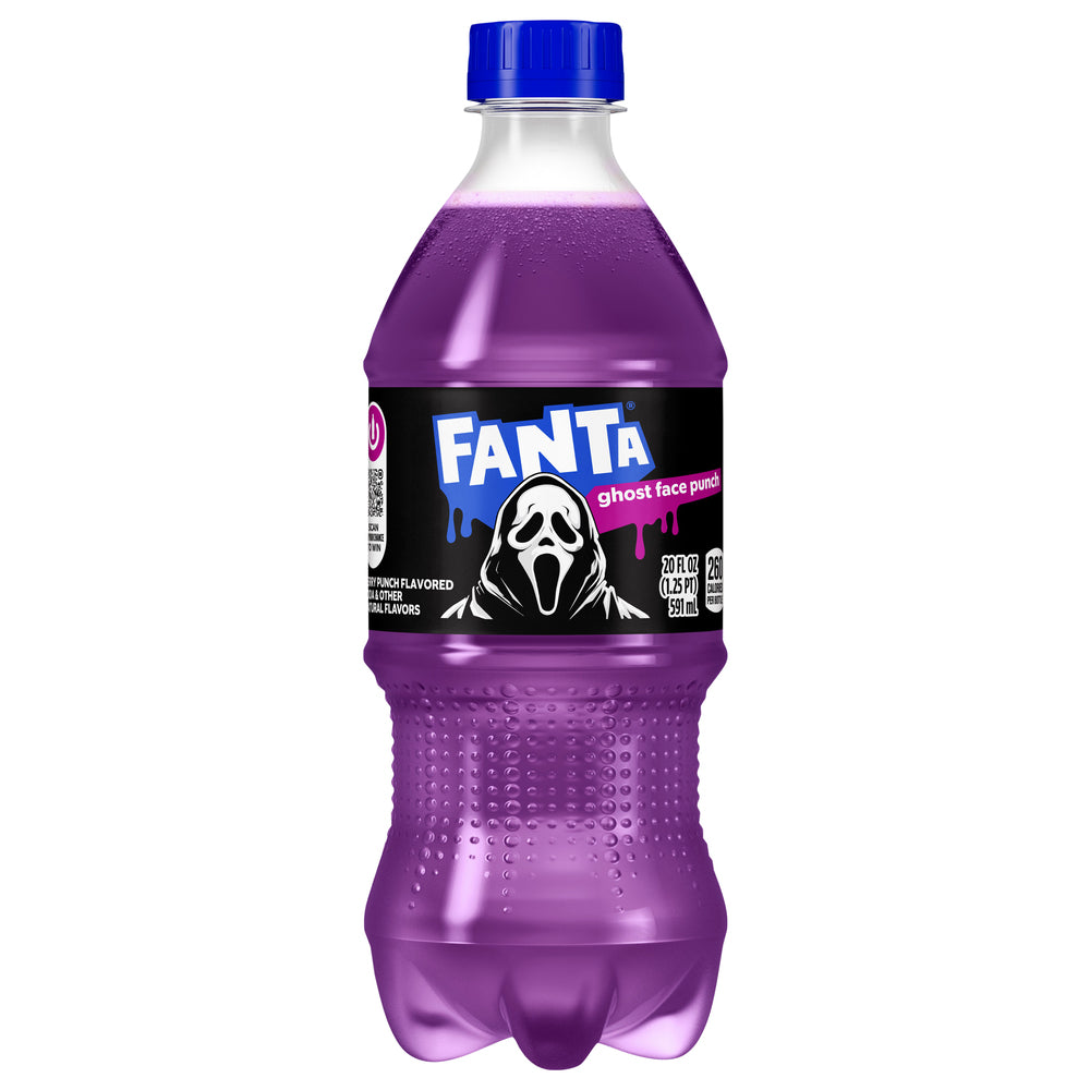 Fanta Ghost Face Punch 20 fl oz Bottle