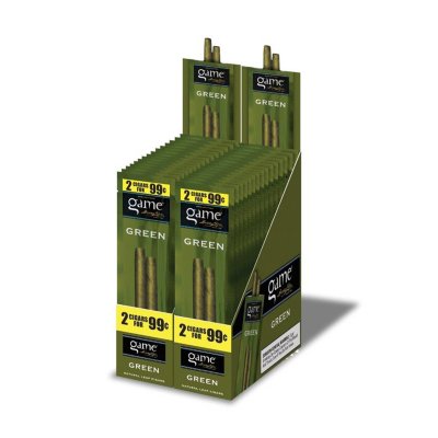 GAME GREEN CIGARILLOS 2/99