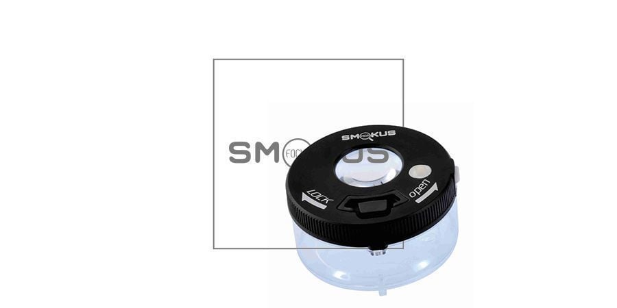 Smokus Focus Jetpack Stash Jar Black