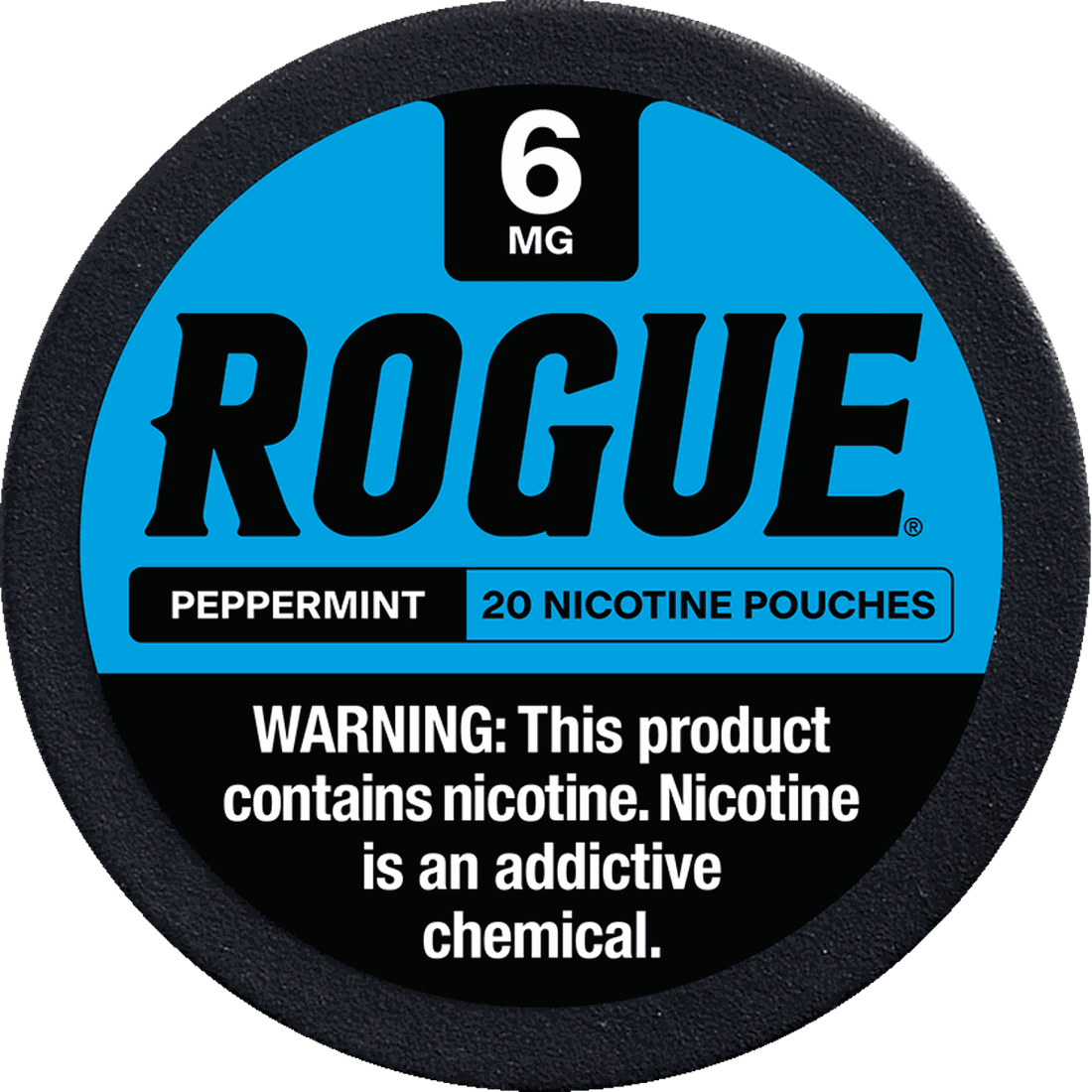 Rogue Peppermint 6mg Nicotine Pouches
