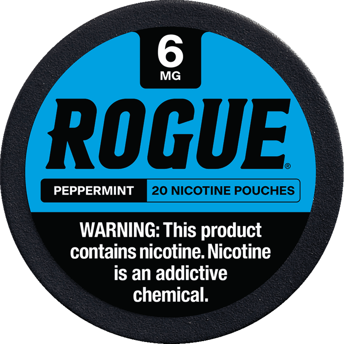 Rogue Peppermint 6mg Nicotine Pouches