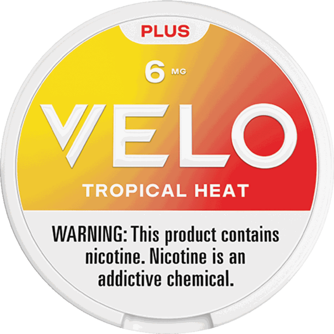 VELO Plus Tropical Heat 6mg Nicotine Pouches
