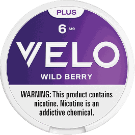 VELO Plus Wild Berry 6mg Nicotine Pouches