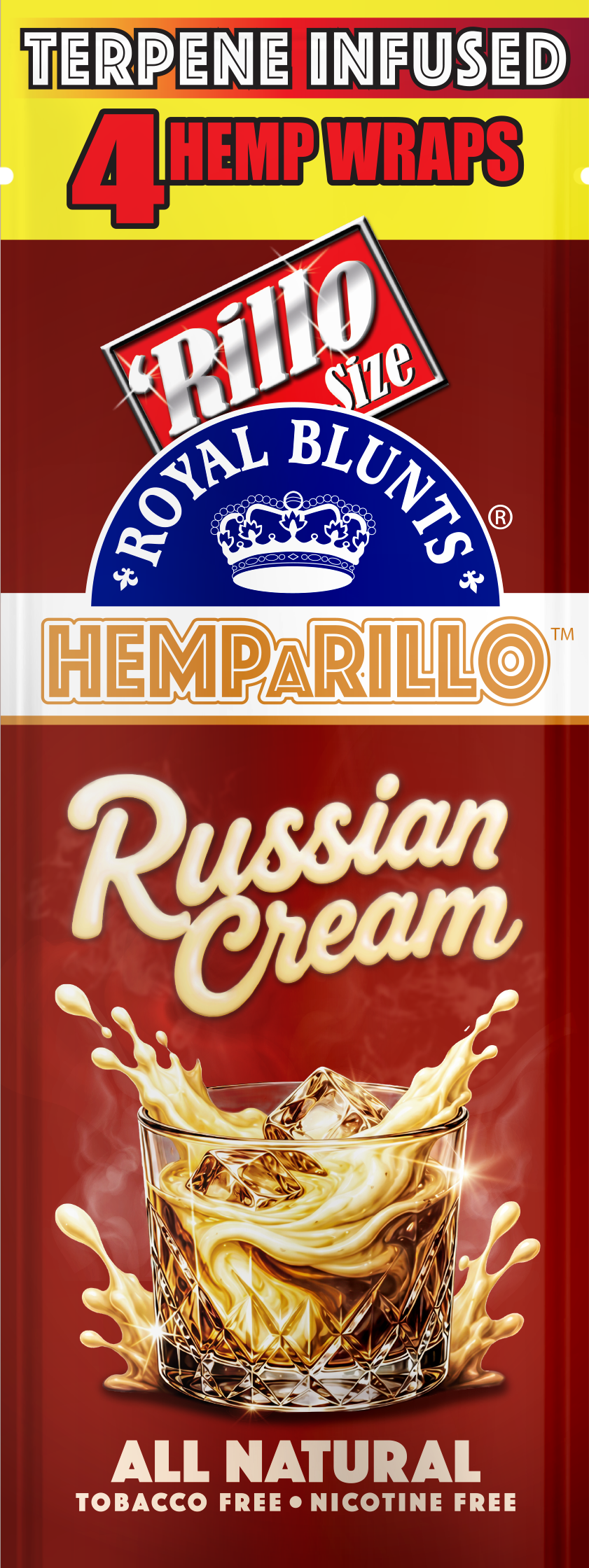 Royal Blunts Hemparillo Russian Cream Hemp Wraps